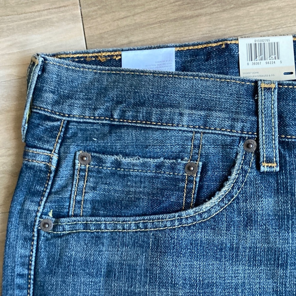 Levi’s 550 relaxed jean loose through thigh tapered leg cotton 46 X 32 - Picture 6 of 17